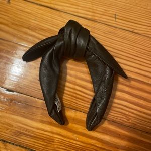 Eugenia Kim 100% leather knot headband